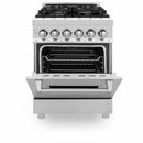 ZLINE 24-inch Legacy Series Dual Fuel Range in Stainless Steel (RA24)