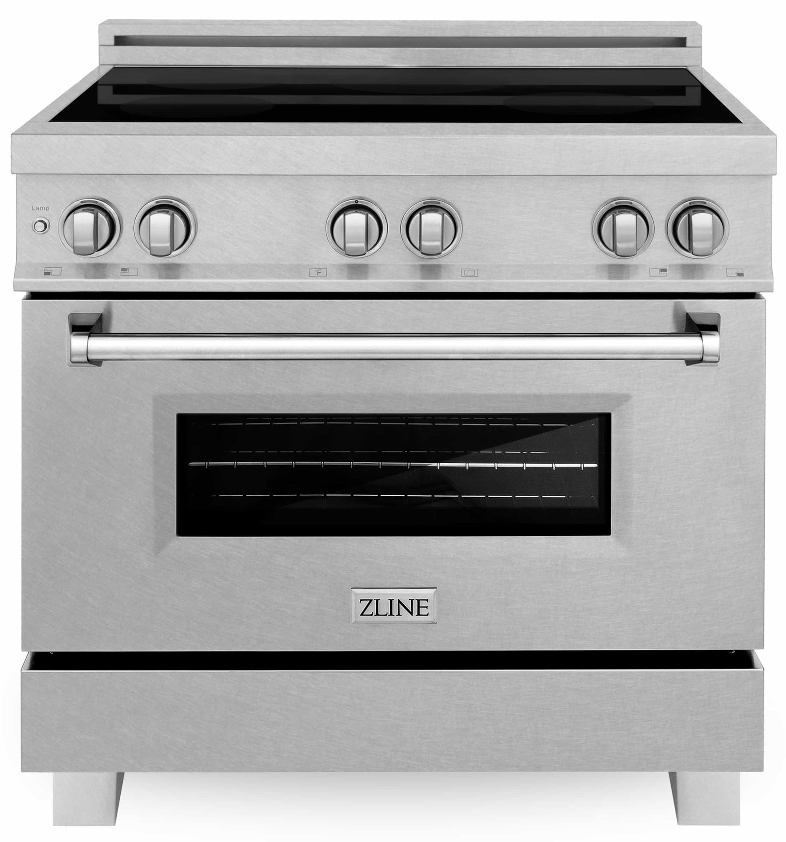 ZLINE 36" Induction Range in DuraSnow (RAINDSSN36) I HOD