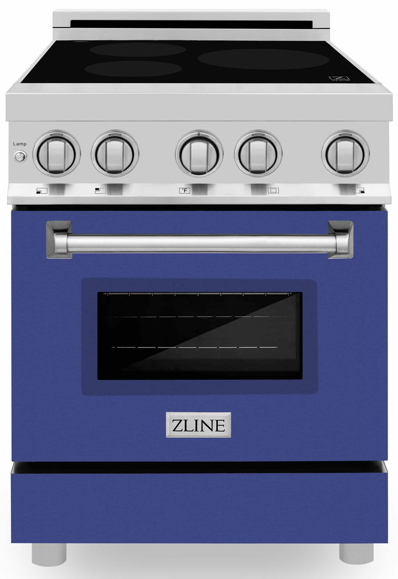 ZLINE 24 Induction Range w/ Blue Matte Door (RAIND-BM-24)