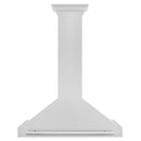 ZLINE 36-Inch Wall Mounted Range Hood in Satin Stainless Steel with Stainless Steel Handle (KB4SNX-36)