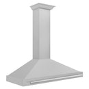 ZLINE 48-Inch Wall Mounted Range Hood in Satin Stainless Steel with Stainless Steel Handle (KB4SNX-48)