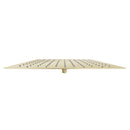 ZLINE 16-Inch Bliss Shower Head in Polished Gold (BLS-H16-PG)
