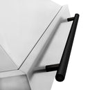 ZLINE 48-Inch Autograph Edition Wall Mount Range Hood in Satin Stainless Steel with Matte Black Handle (8654SNZ-48-MB)