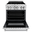 ZLINE 30-inch Legacy Series Dual Fuel Range with 4 Gas Burners, Griddle and 4.0 Cu. Ft. Electric Oven in Stainless Steel (RA-GR-30)