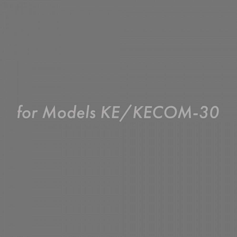 Instruction graphic for chimney extension, model reference text on gray background