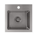 ZLINE 15" Donner Topmount Single Bowl Bar Kitchen Sink in Stainless Steel (STS-15) Kitchen Sink ZLINE 