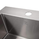 ZLINE 15" Donner Topmount Single Bowl Bar Kitchen Sink in Stainless Steel (STS-15) Kitchen Sink ZLINE 