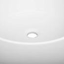 ZLINE 16" Siena Round Vessel Bath Sink in White Matte (SK-QVR-WM-16) Kitchen Sink ZLINE 