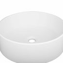 ZLINE 16" Siena Round Vessel Bath Sink in White Matte (SK-QVR-WM-16) Kitchen Sink ZLINE 