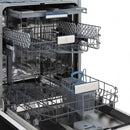 ZLINE 18" Autograph Edition Tall Tub Dishwasher in Black Stainless Steel with Gold Handle (DWVZ-BS-18-G) Dishwashers ZLINE 