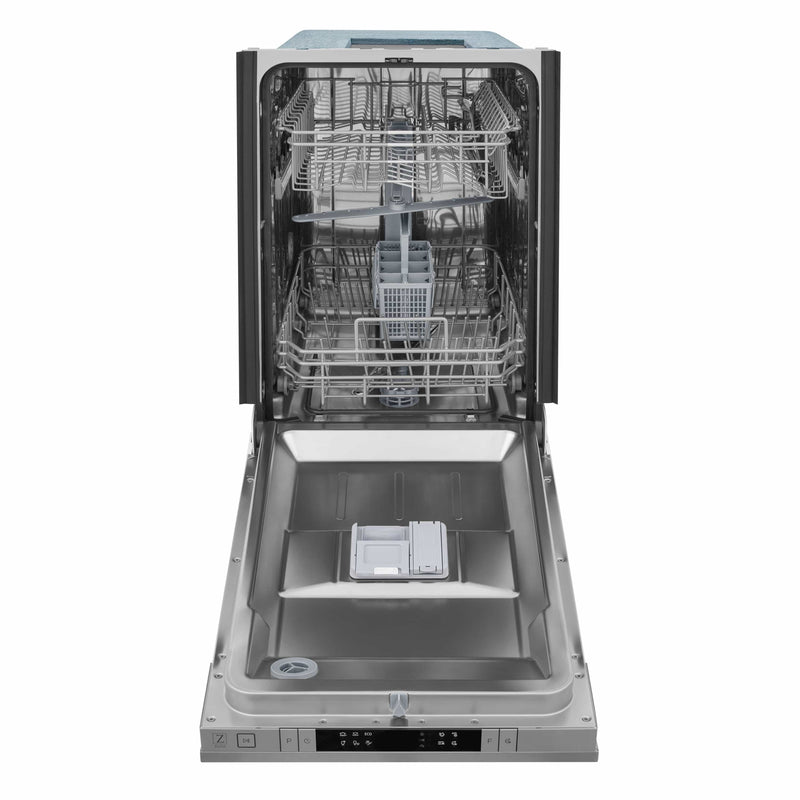 ZLINE 18" Dishwasher in DuraSnow Stainless Steel with Stainless Steel Tub and Modern Style Handle (DW-SN-18) Dishwashers ZLINE 