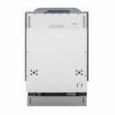 ZLINE 18" Dishwasher in DuraSnow Stainless Steel with Stainless Steel Tub and Modern Style Handle (DW-SN-18) Dishwashers ZLINE 