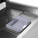 ZLINE 18" Dishwasher in DuraSnow Stainless Steel with Stainless Steel Tub and Modern Style Handle (DW-SN-18) Dishwashers ZLINE 
