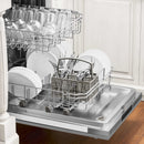 ZLINE 18" Dishwasher in DuraSnow Stainless Steel with Stainless Steel Tub and Modern Style Handle (DW-SN-18) Dishwashers ZLINE 