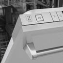 ZLINE 18" Dishwasher in DuraSnow Stainless Steel with Stainless Steel Tub and Traditional Style Handle (DW-SN-H-18) Dishwashers ZLINE 