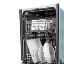 ZLINE 18" Dishwasher in DuraSnow Stainless Steel with Stainless Steel Tub and Traditional Style Handle (DW-SN-H-18) Dishwashers ZLINE 