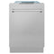ZLINE 18-Inch Dishwasher in DuraSnow Stainless Steel with Stainless Steel Tub and Traditional Style Handle (DW-SN-H-18)