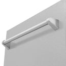 ZLINE 18" Dishwasher in DuraSnow Stainless Steel with Stainless Steel Tub and Traditional Style Handle (DW-SN-H-18) Dishwashers ZLINE 