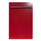 ZLINE 18-Inch Dishwasher in Red Gloss with Stainless Steel Tub and Traditional Style Handle (DW-RG-18)