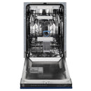ZLINE 18" Tallac Series 3rd Rack Top Control Dishwasher in Blue Gloss with Stainless Steel Tub, 51dBa (DWV-BG-18) Dishwashers ZLINE 