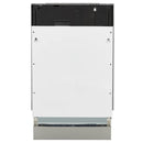 ZLINE 18" Tallac Series 3rd Rack Top Control Dishwasher in Custom Panel Ready with Stainless Steel Tub, 51dBa (DWV-18) Dishwashers ZLINE 
