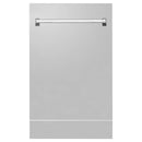 ZLINE 18" Tallac Series 3rd Rack Top Control Dishwasher in Stainless Steel, 51dBa (DWV-304-18) Dishwashers ZLINE 