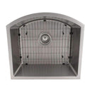 ZLINE 22" Telluride Undermount Single Bowl Stainless Steel Kitchen Sink with Bottom Grid (SCS-22) Kitchen Sink ZLINE 