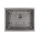 ZLINE 23" Meribel Undermount Single Bowl Stainless Steel Kitchen Sink with Bottom Grid (SRS-23) Kitchen Sink ZLINE 