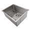 ZLINE 23-Inch Meribel Undermount Single Bowl Stainless Steel Kitchen Sink with Bottom Grid (SRS-23)