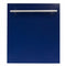 ZLINE 24-Inch Dishwasher in Blue Gloss with Stainless Steel Tub and Modern Style Handle (DW-BG-H-24)
