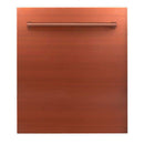 ZLINE 24" Dishwasher in Copper with Stainless Steel Tub and Traditional Style Handle (DW-C-H-24) Dishwashers ZLINE 