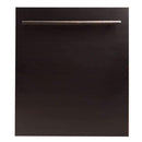 ZLINE 24" Dishwasher in Oil-Rubbed Bronze with Modern Handle (DW-ORB-24) Dishwashers ZLINE 