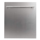 ZLINE 24" Dishwasher in Stainless Steel with Modern Handle (DW-304-24) Dishwashers ZLINE 