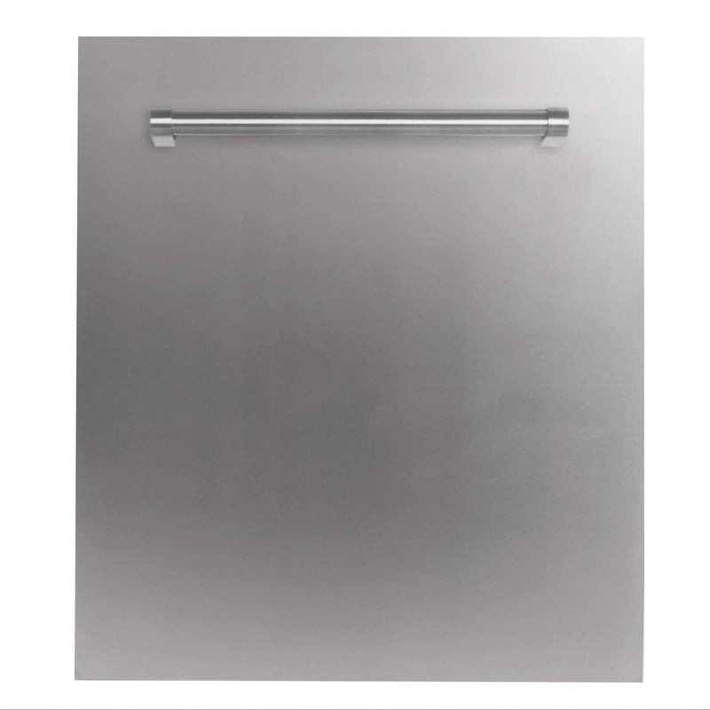ZLINE 24" Dishwasher in Stainless Steel with Stainless Steel Tub and Traditional Style Handle (DW-304-H-24) Dishwashers ZLINE 
