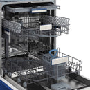 ZLINE 24" Tallac Series 3rd Rack Dishwasher in Blue Matte with Stainless Steel Tub, 51dBa (DWV-BM-24) Dishwashers ZLINE 