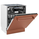 ZLINE 24" Tallac Series 3rd Rack Dishwasher in Copper with Stainless Steel Tub, 51dBa (DWV-C-24) Dishwashers ZLINE 