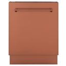 ZLINE 24" Tallac Series 3rd Rack Dishwasher in Copper with Stainless Steel Tub, 51dBa (DWV-C-24) Dishwashers ZLINE 