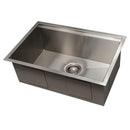 ZLINE 27" Garmisch Undermount Single Bowl Stainless Steel Kitchen Sink with Bottom Grid and Accessories (SLS-27) Kitchen Sink ZLINE 