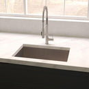 ZLINE 27" Meribel Undermount Single Bowl DuraSnow® Stainless Steel Kitchen Sink with Bottom Grid (SRS-27S) Kitchen Sink ZLINE 