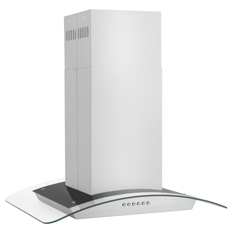 ZLINE 30" Alpine Series Convertible Island Mount Range Hood in Stainless Steel (ALP70IS-30) Range Hoods ZLINE 