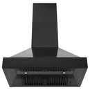 ZLINE 30" Black Stainless Steel Wall Mount Range Hood (BS655N-30) Range Hoods ZLINE 