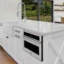 ZLINE 30" Built-in 1.6 cu ft. Convection Microwave Oven in DuraSnow Stainless Steel with Speed and Sensor Cooking (MWO-30-SS) Microwaves ZLINE 