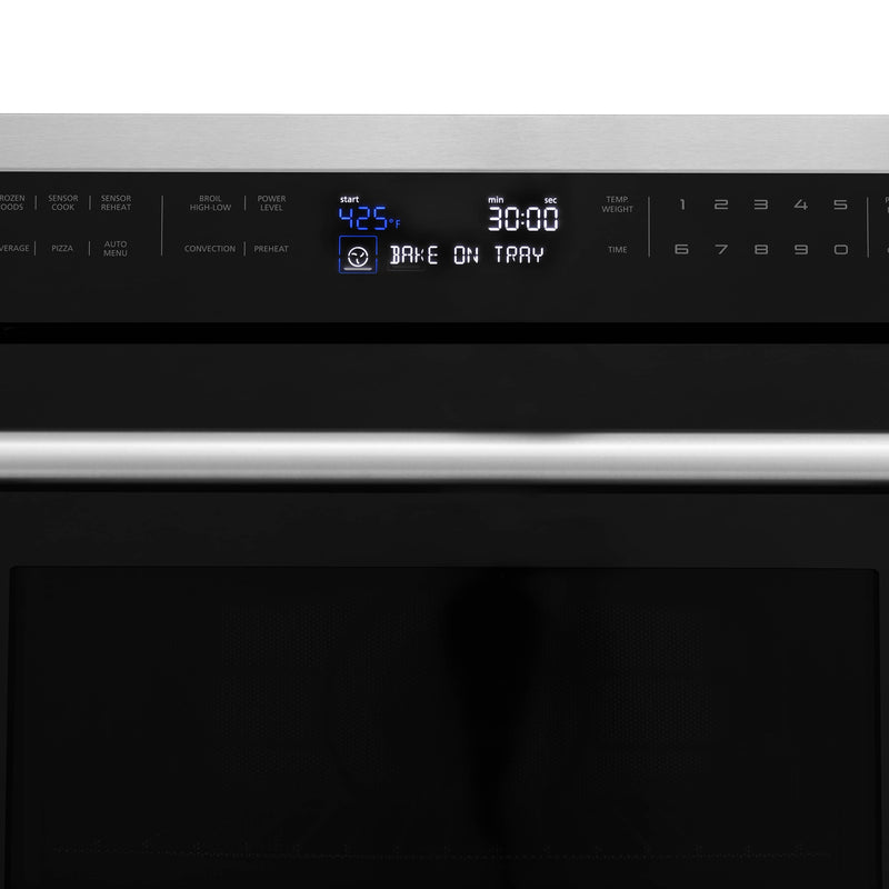 ZLINE 30" Built-in 1.6 cu ft. Convection Microwave Oven in Stainless Steel with Speed and Sensor Cooking (MWO-30) Microwaves ZLINE 