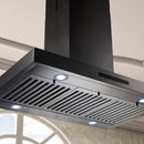 ZLINE 30" Convertible Island Mount Range Hood in Black Stainless Steel (BSKE2iN-30) Range Hoods ZLINE 