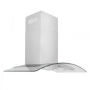ZLINE 30" Convertible Vent Wall Mount Range Hood in Stainless Steel & Glass (KN4-30) Range Hoods ZLINE 