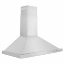 ZLINE 2-Piece Appliance Package - 30-inch Dual Fuel Range in Stainless Steel with Satin Stainless Steel Door and Convertible Wall Mount Hood in Stainless Steel (2KP-RASNRH30)
