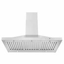 ZLINE 2-Piece Appliance Package - 30-inch Dual Fuel Range with White Matte Door and Convertible Vent Range Hood in Stainless Steel (2KP-RAWMRH30)