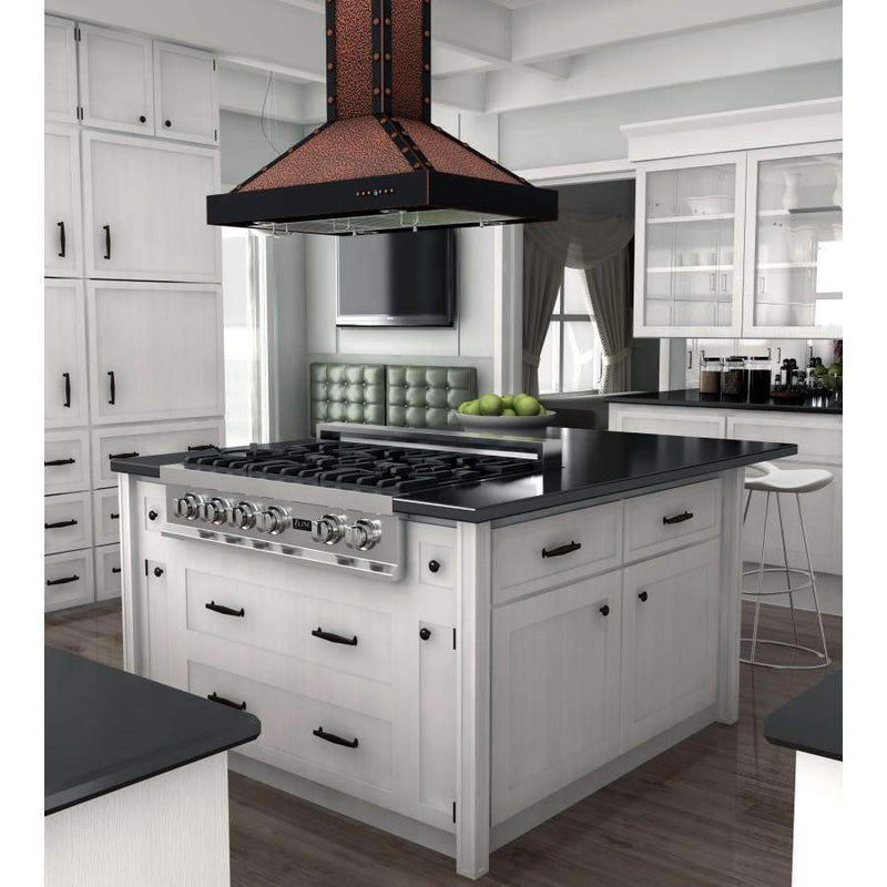 ZLINE 30" Copper Finish Island Range Hood (KB2i-EBBXB-30) Range Hoods ZLINE 