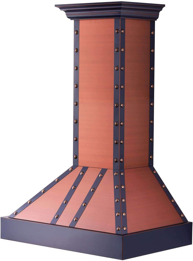 ZLINE 30" Designer Series Copper Finish Wall Range Hood (655-CBBBB-30) Range Hoods ZLINE 