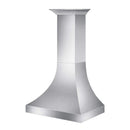 ZLINE 30" Designer Series DuraSnow Stainless Wall Range Hood with 500 CFM Motor (8632S-30) Range Hoods ZLINE 